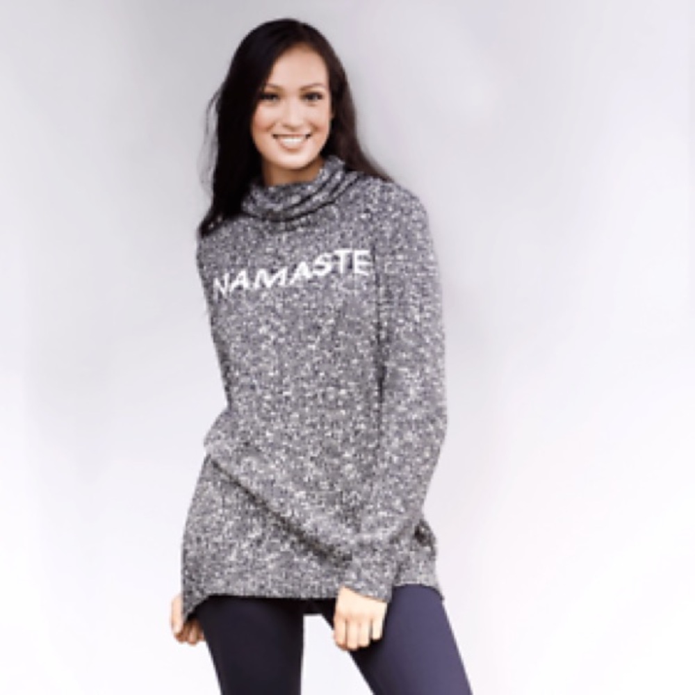 Life Is Good Namaste Knit Sweater